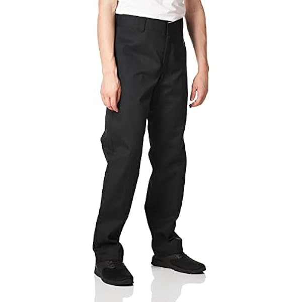 Dickies Slim Straight Work, Pantaloni Uomo, Nero (Black), W36/L32